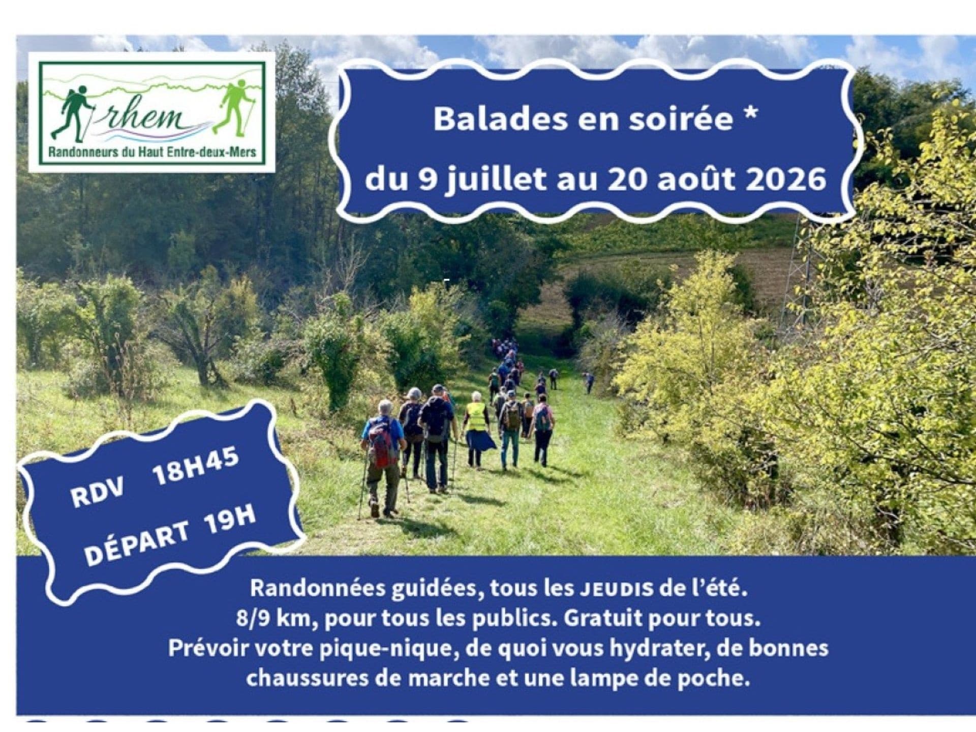 balades en soirée