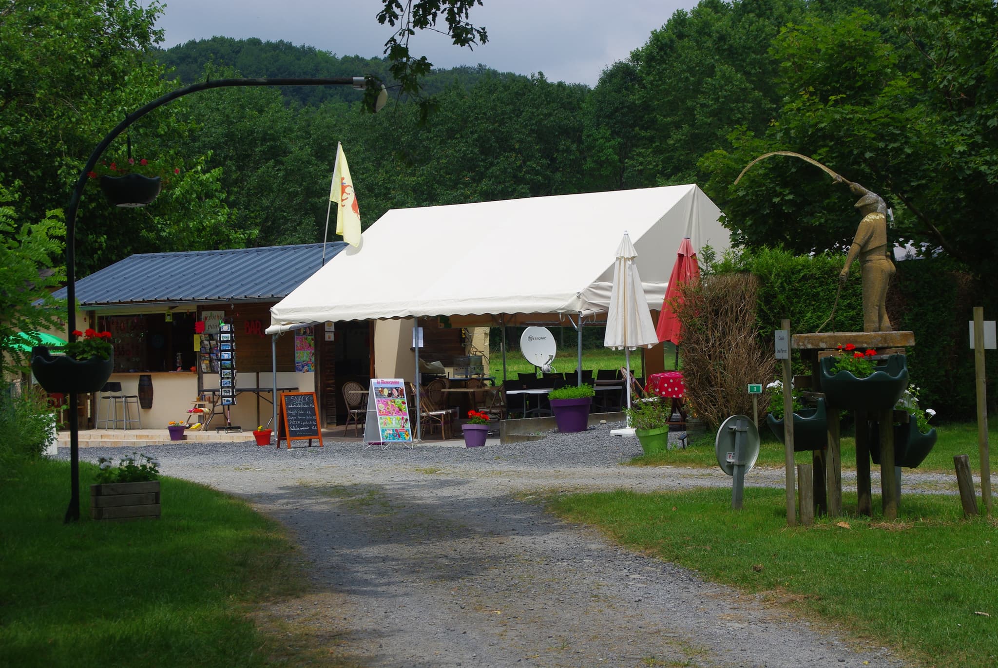 bar et snack Camping Pyrénées Passion