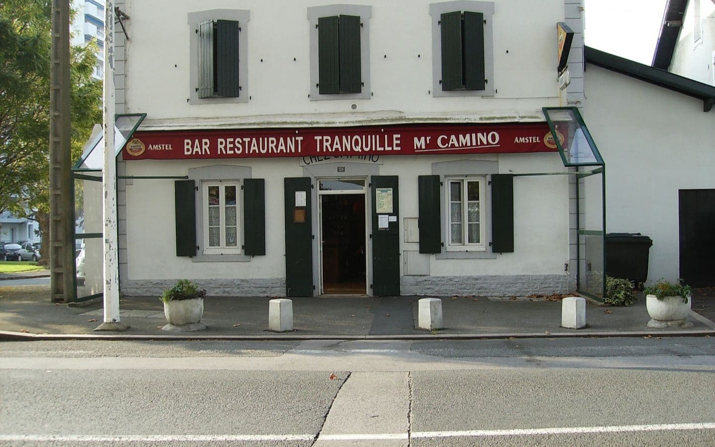 Devanture - Bar Tranquille