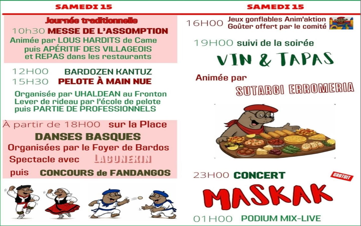 Fêtes de Bardos