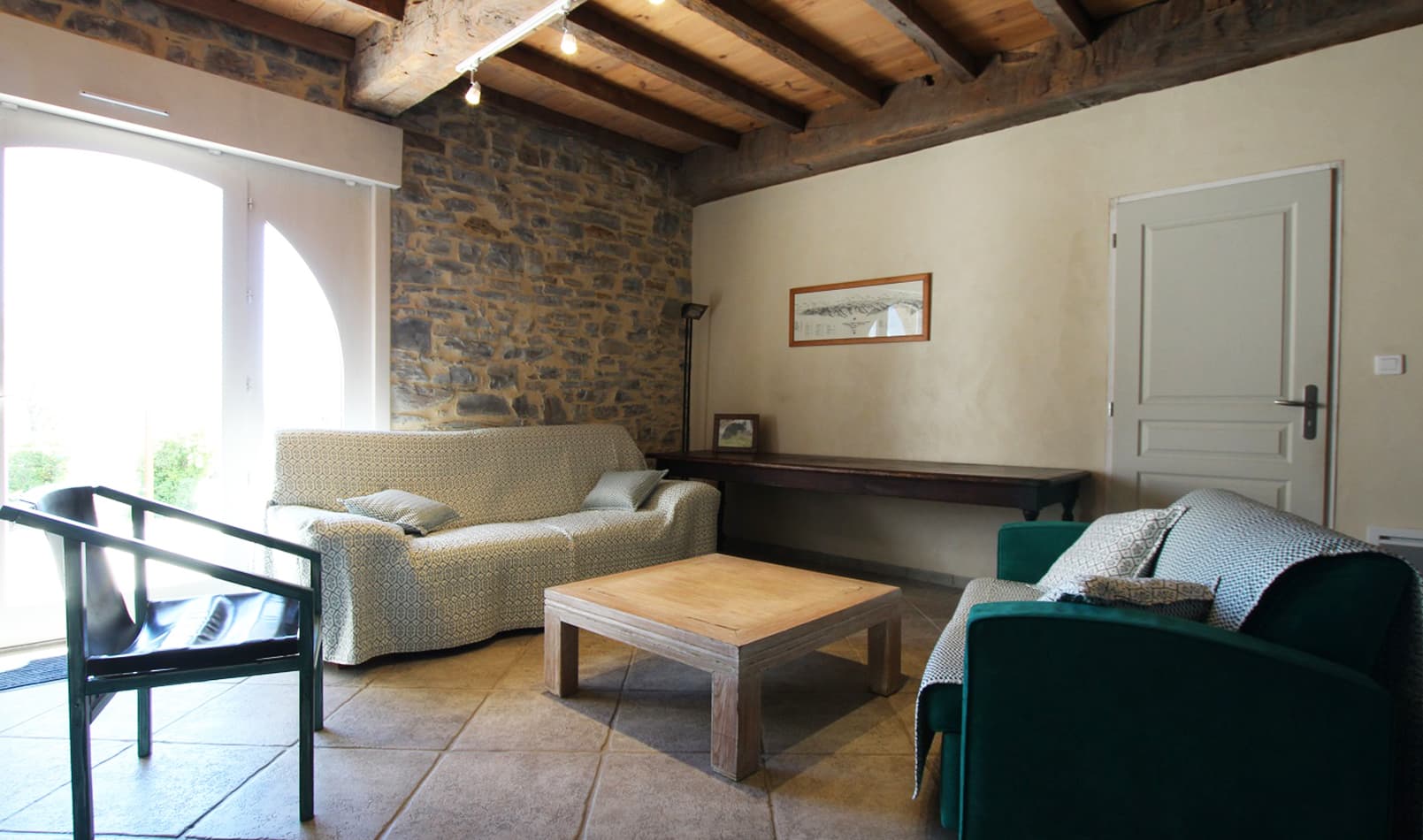 Gîte Belhars montagne basque Soule Menditte salon2