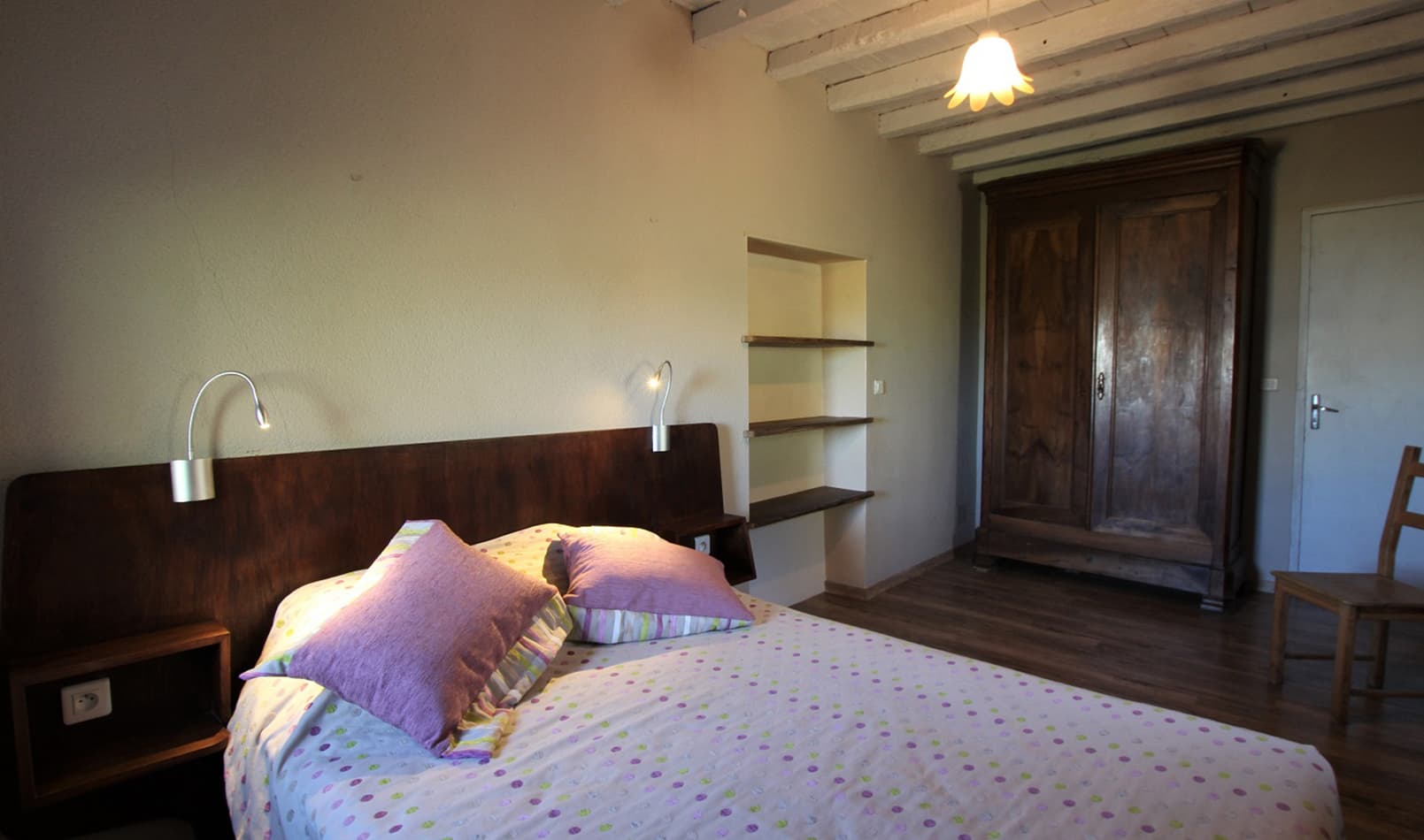 Gîte Belhars montagne basque Soule  chambre-1 rdc
