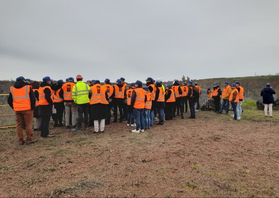 Visite carrières Roy La Noubleau Saint Varent Thouarsais Deux Sèvres Nouvelle Aq
