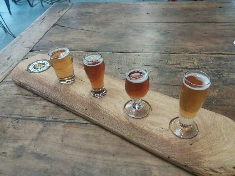 Biere de la Bastide - Monpazier Dordogne Périgord la dégustation planche