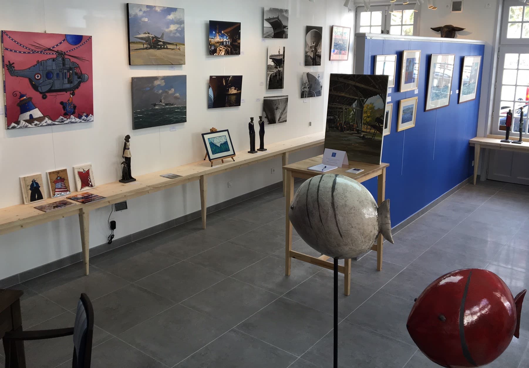 BLEU, la galerie1
