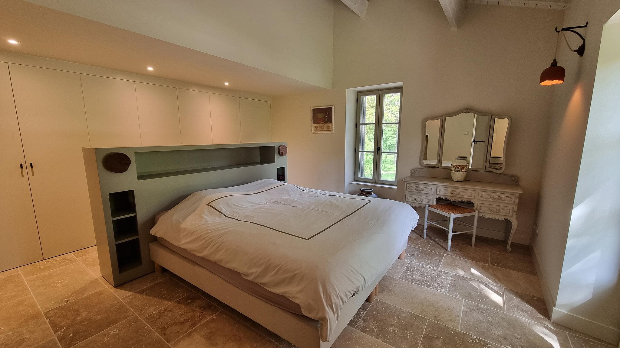 Lougratte_La Maison d'Isabel - chambre 1 (attenante avec uen salle d'eau privée)