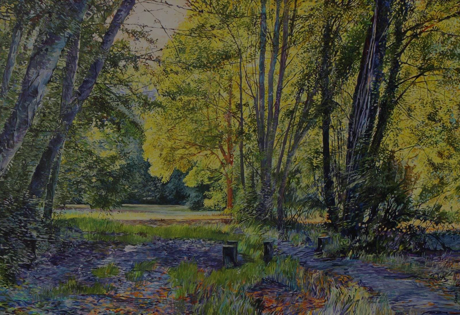 bourgougnague-peinture-fôret-ginesmaldonado
