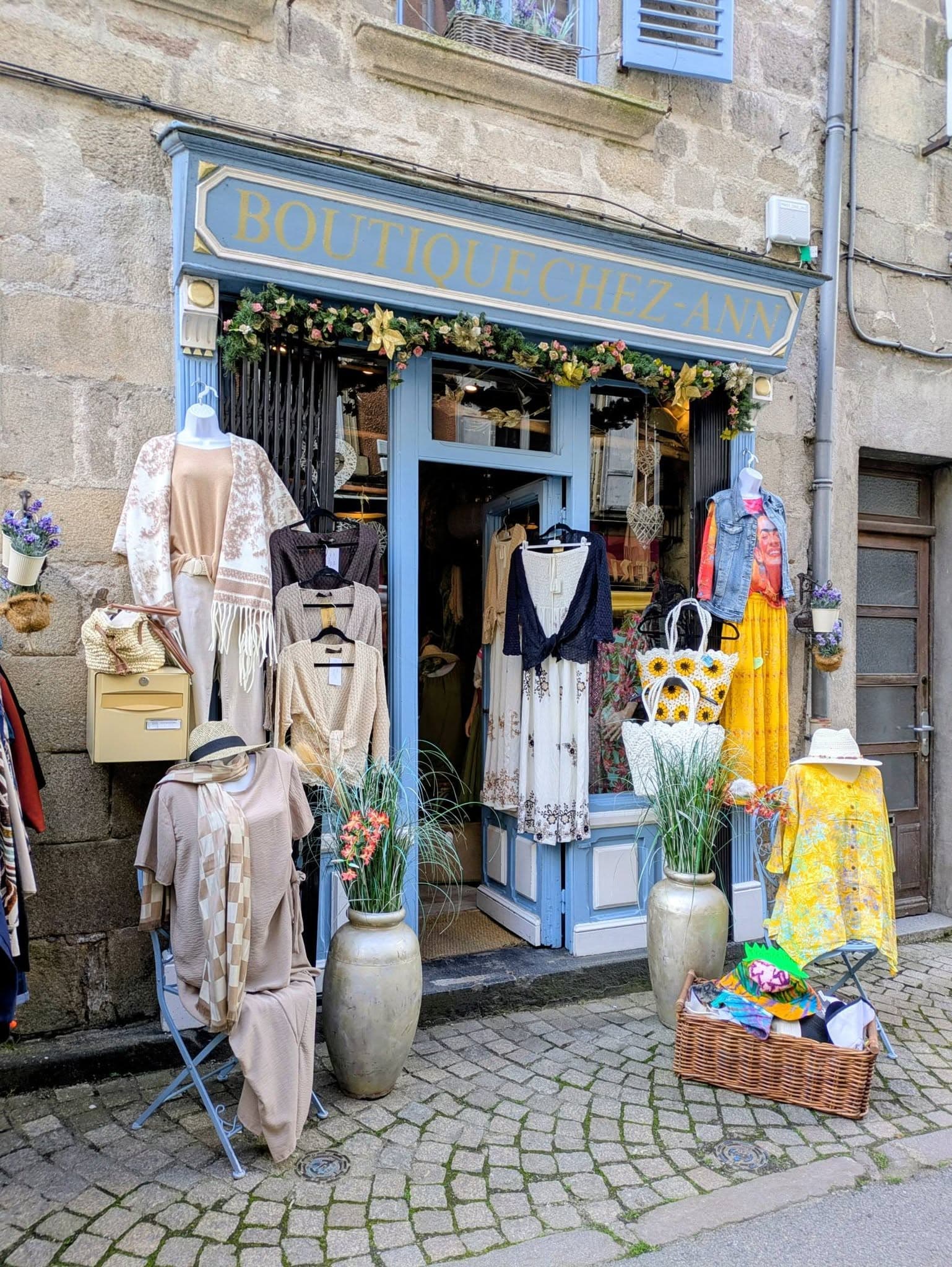 boutique chez ann - Façade de la maison
