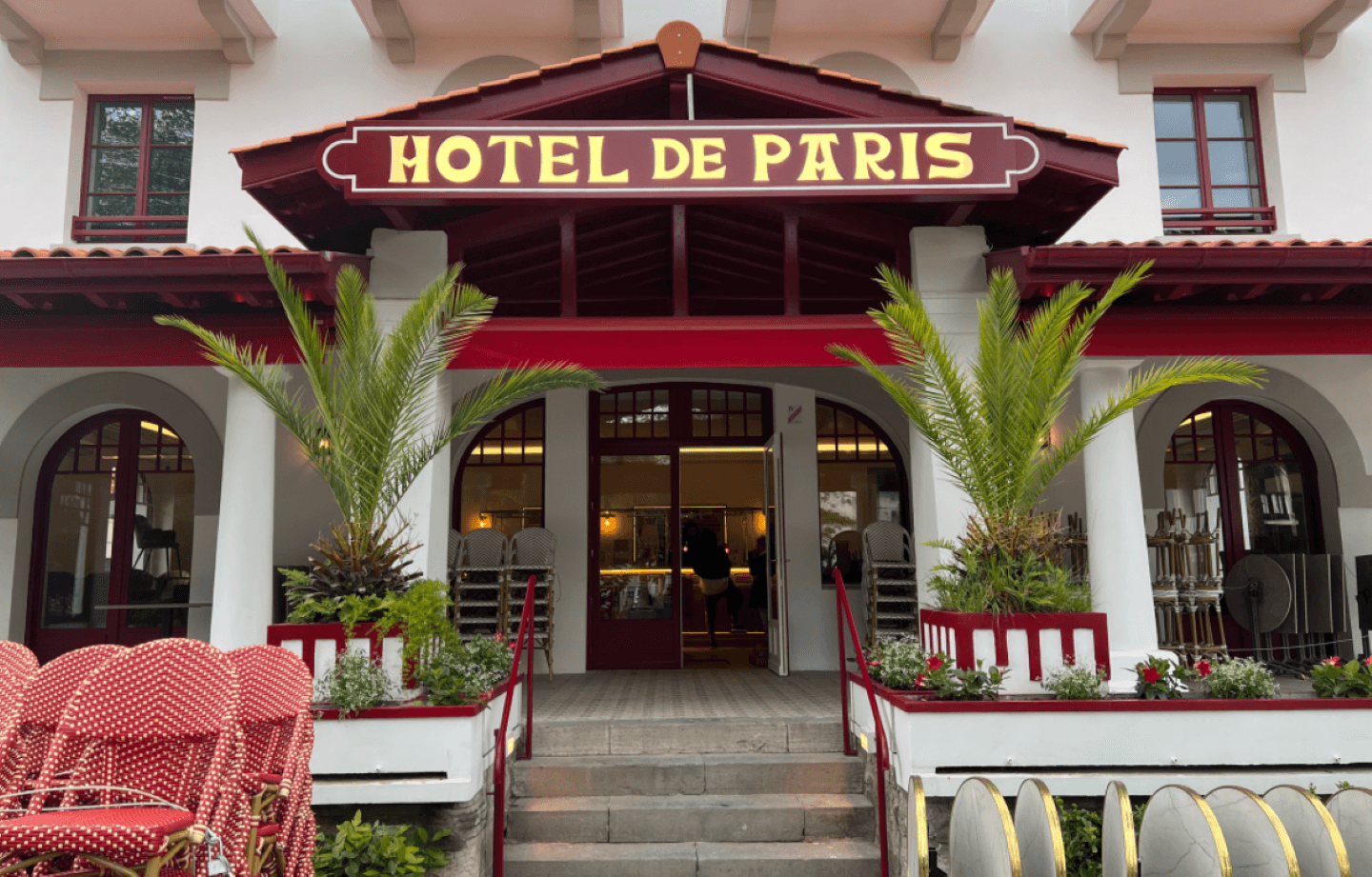 brasserie hotel de paris 3 hendaye