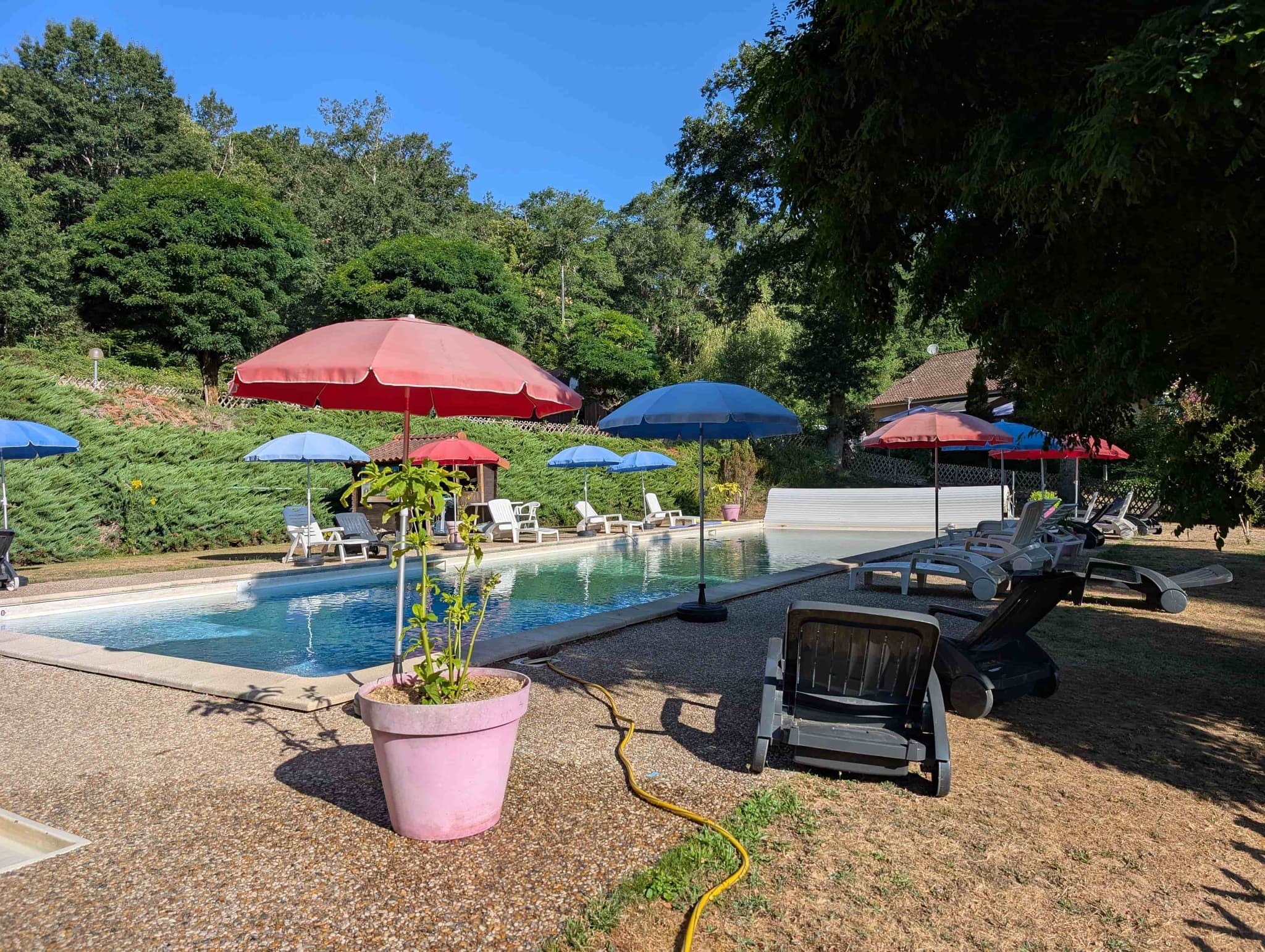 Piscine, Camping de la Météorite - Rochechouart