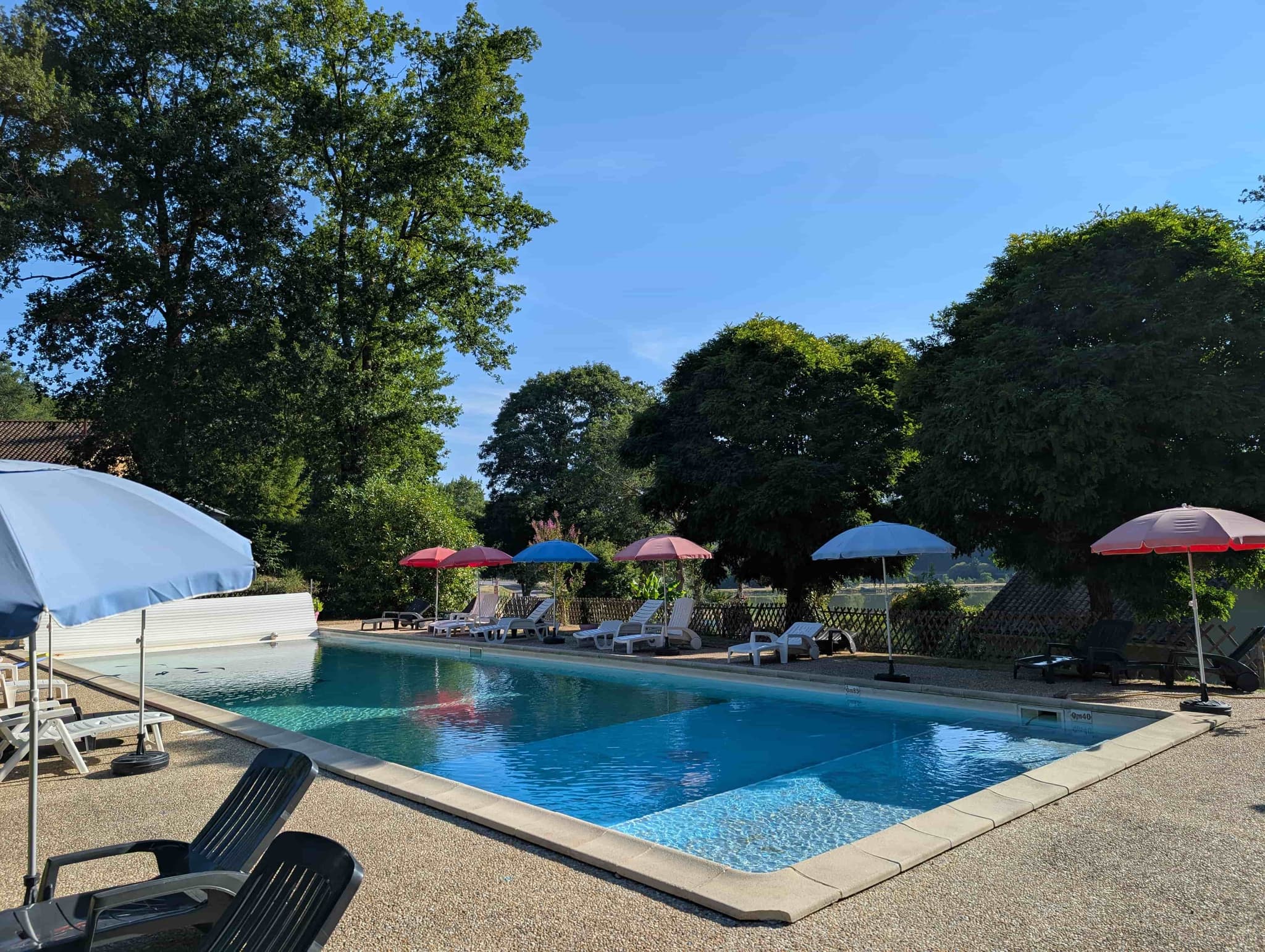 Piscine, Camping de la Météorite - Rochechouart