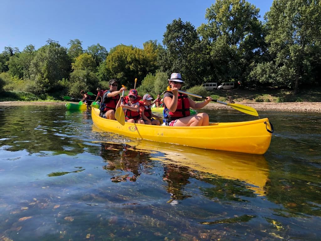 canoe famille lamonzie