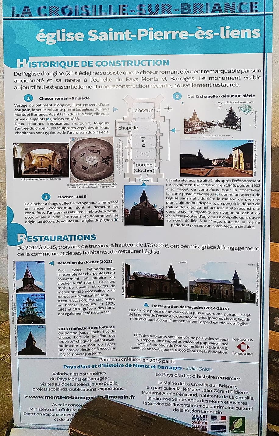 Eglise de la Croisille sur Briance