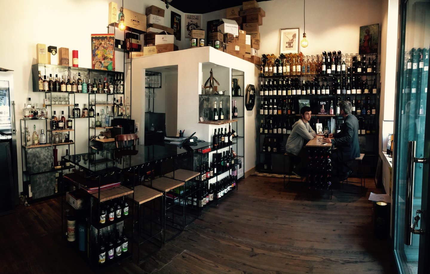 Restaurant-bar à vins La cave de Max - Pau - comptoir