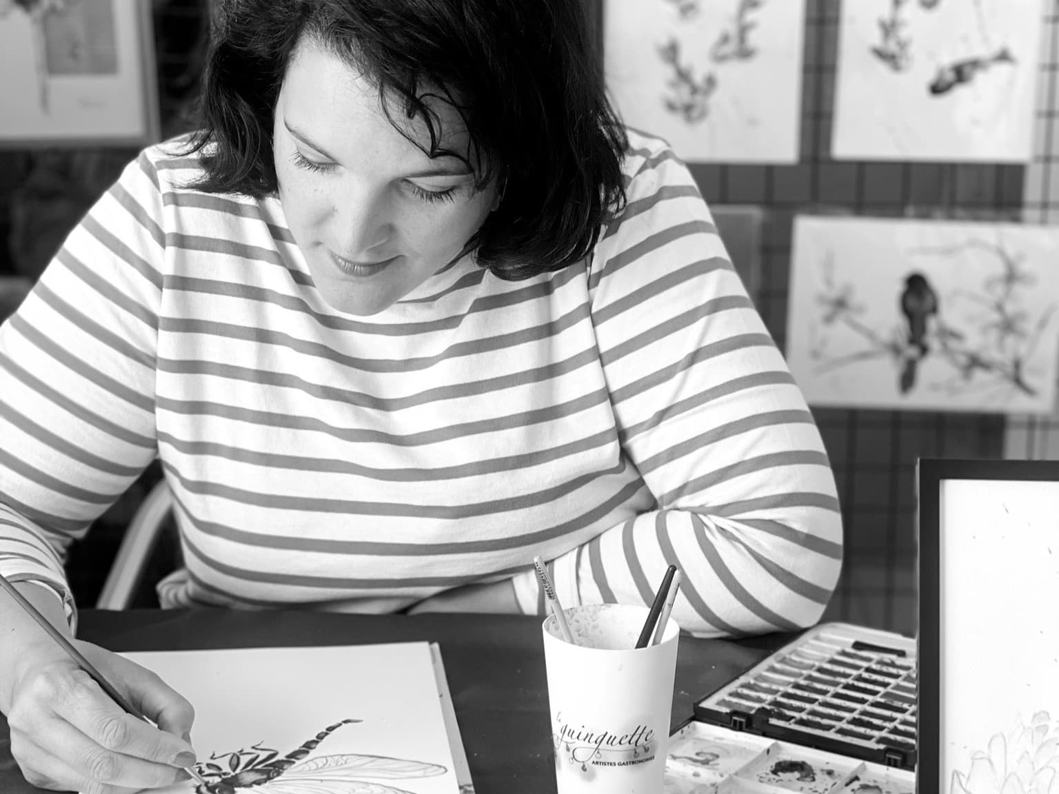 Céline au travail