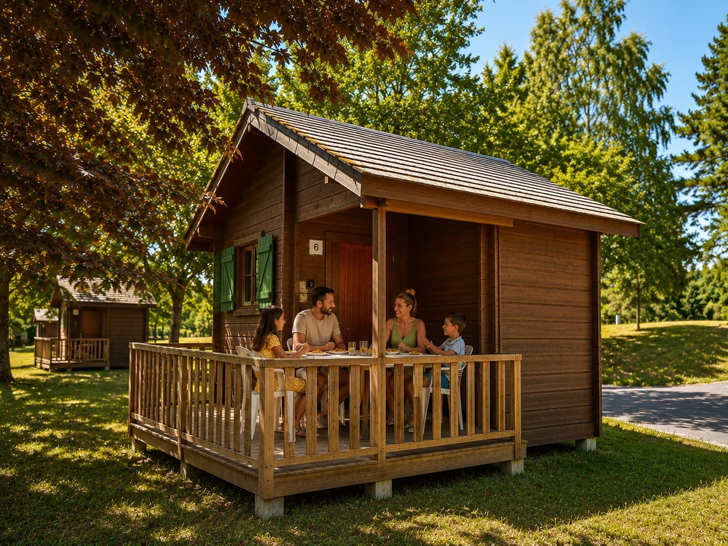 chalet 5pers extérieur
