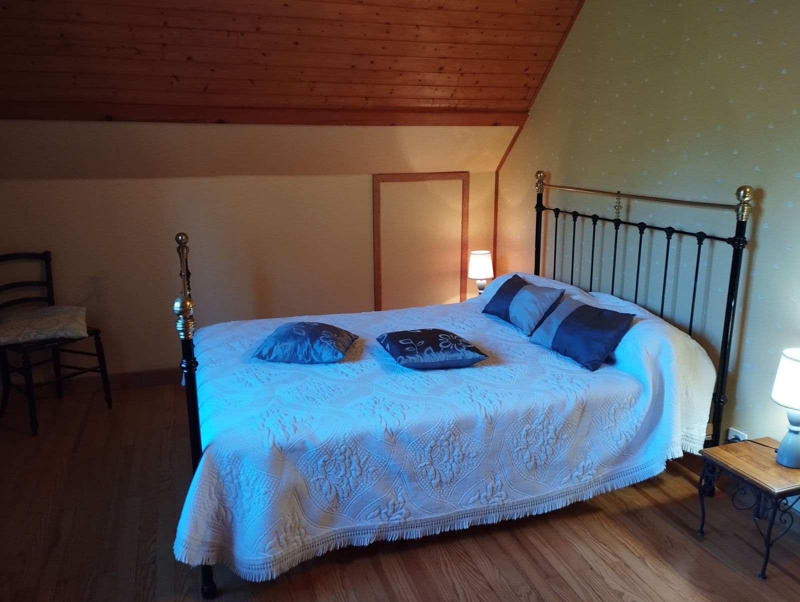 Chambre lit double
