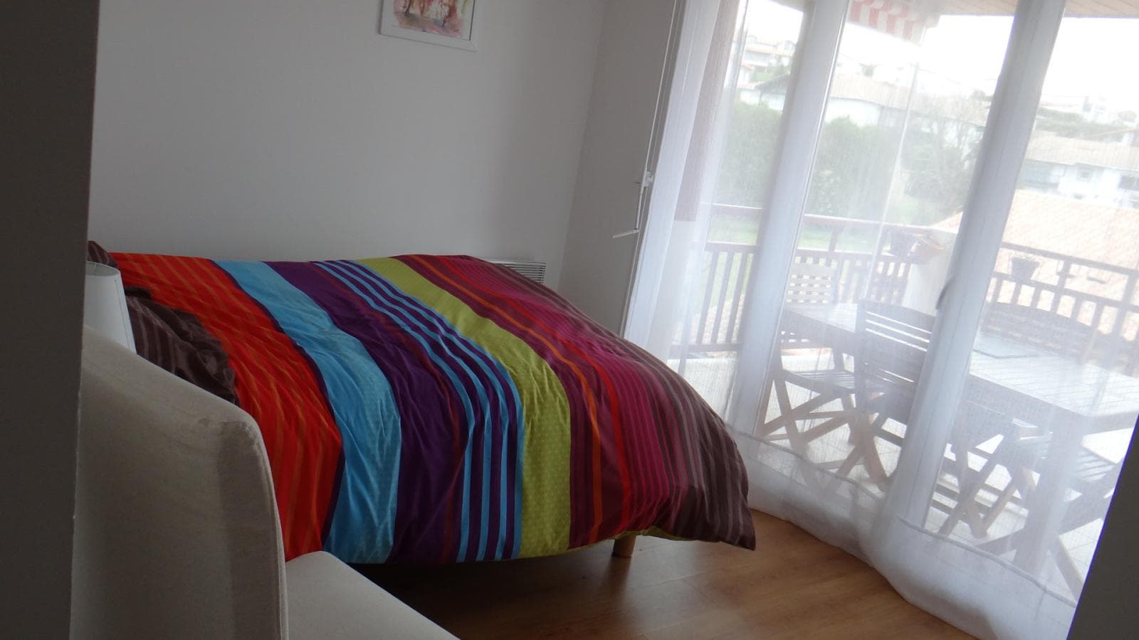 chambre 1 et balcon
