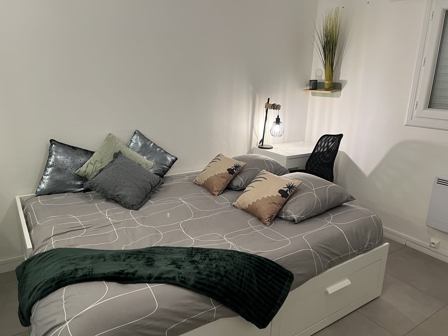 Studio Lacassy - Lasseube - lit ouvert