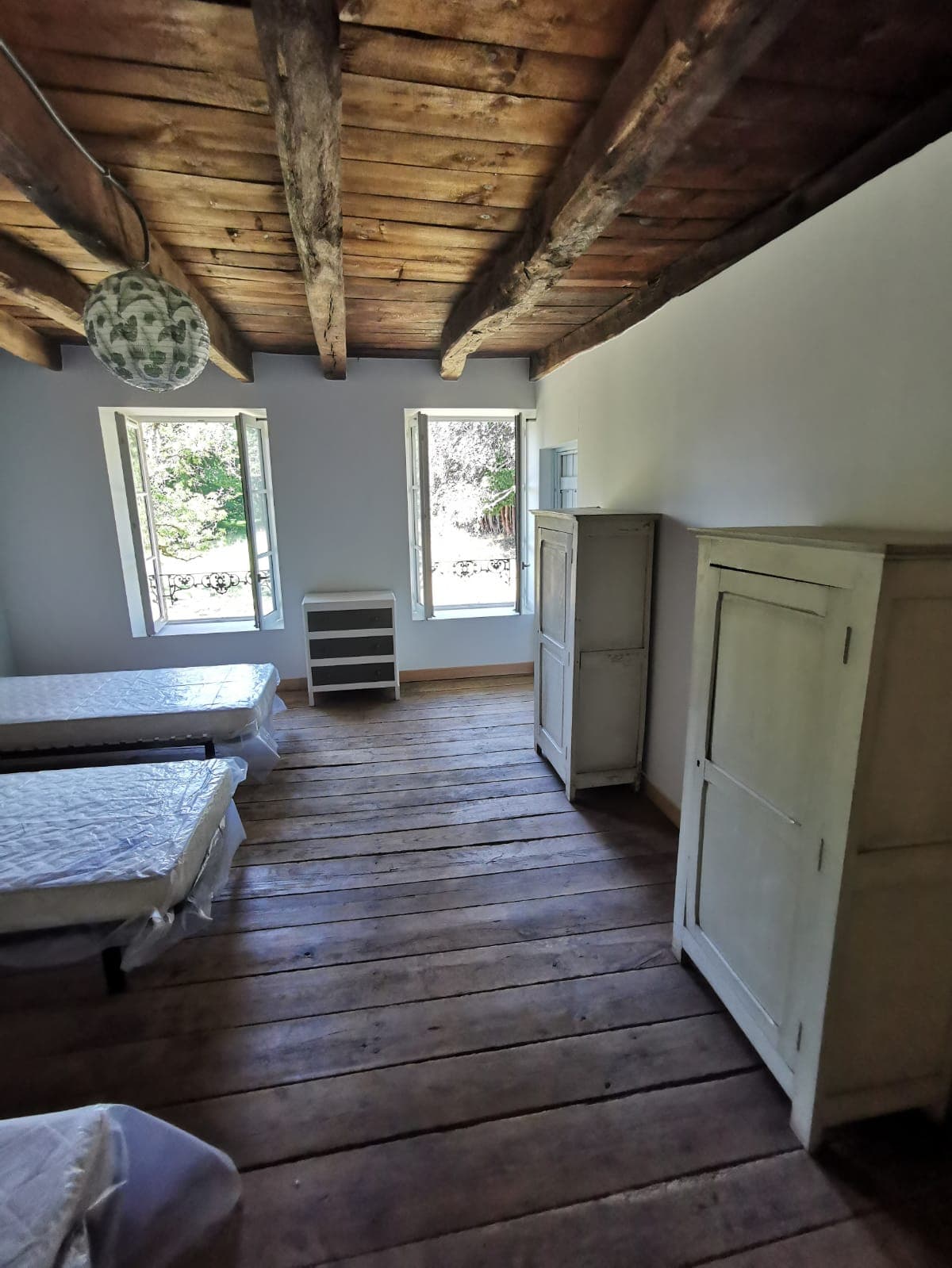 chambre enfants 3 lits simples