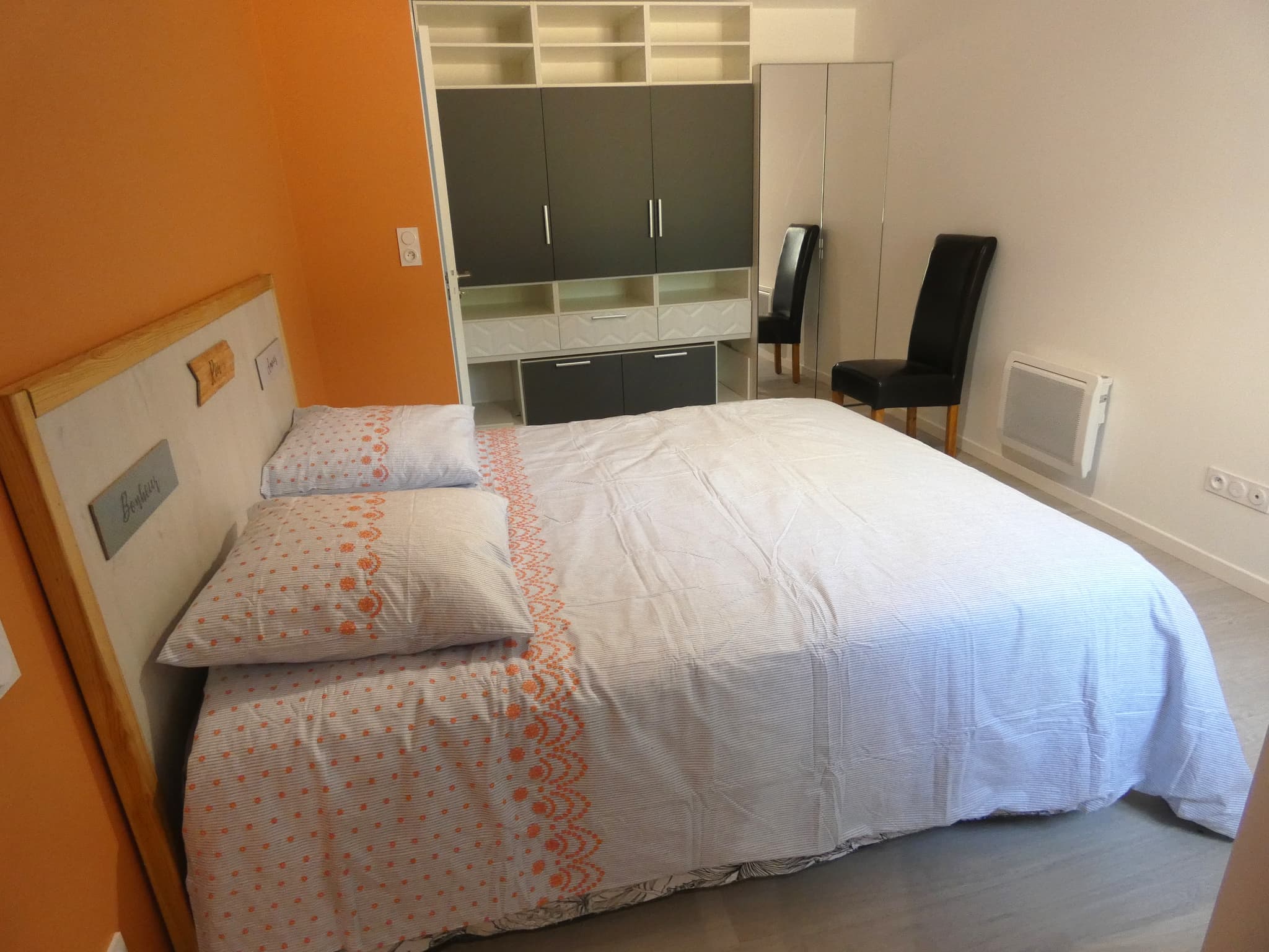 Chambre 1 du Gite Maison Segues à Campagne avec Gîtes de France Landes