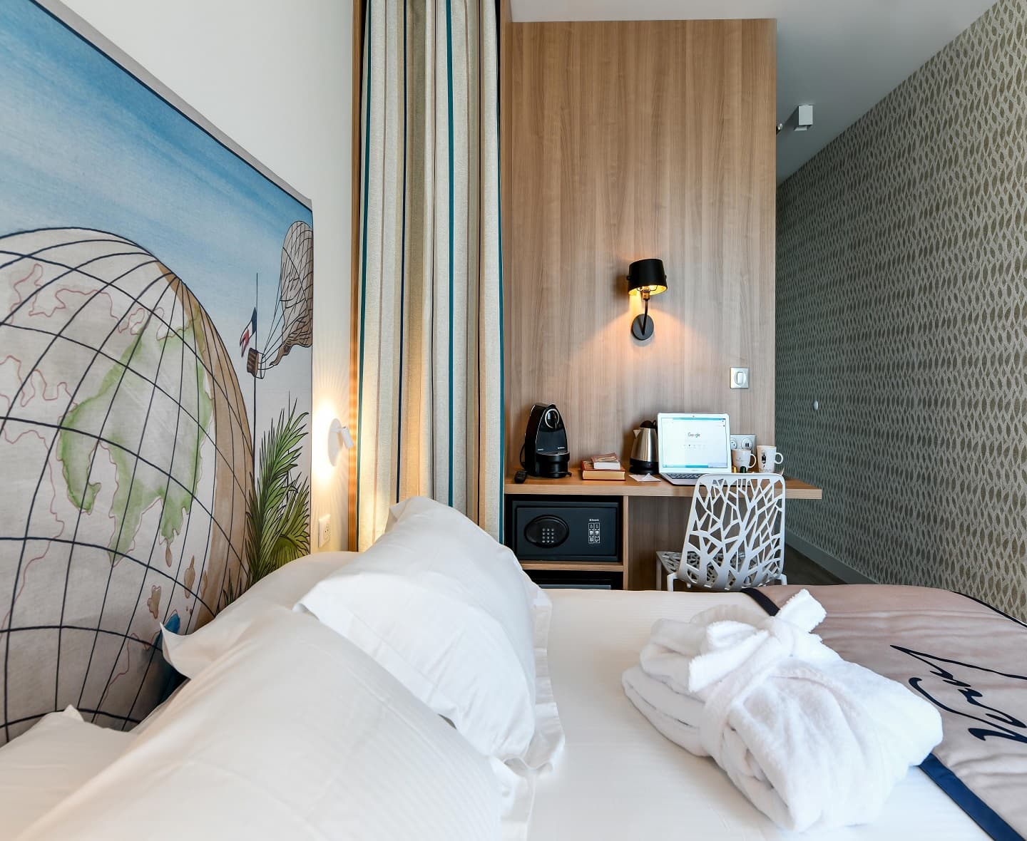 chambre hotel jules verne biarritz