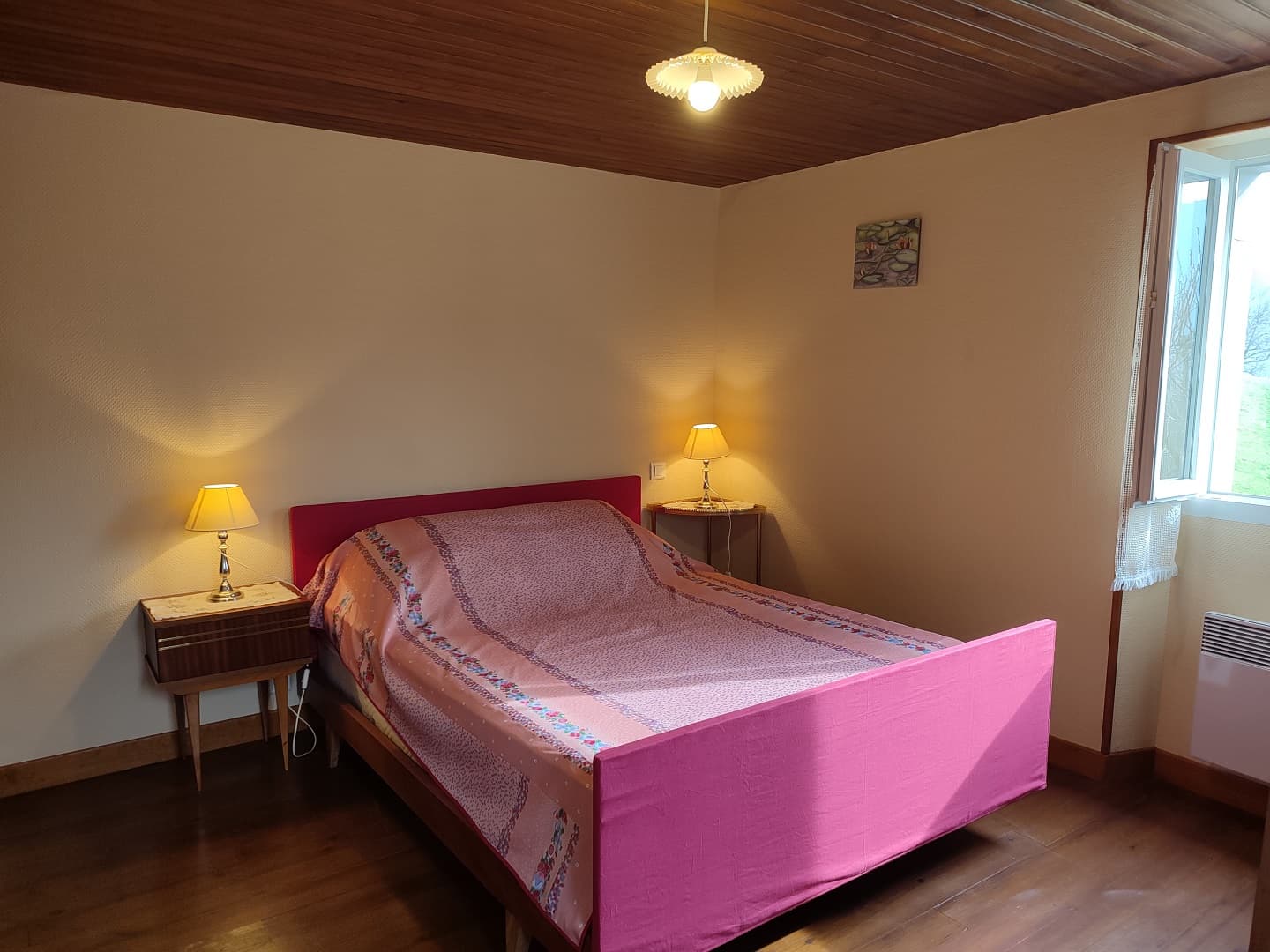 chambre lit double Xalbador Soule Pays Basque
