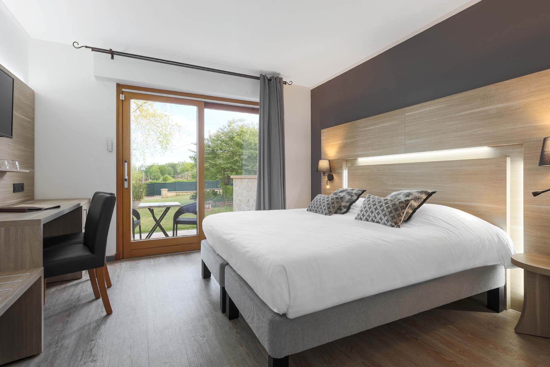 chambre parc Hôtel le Mas des Pechs , Sarlat