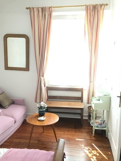chambre rose