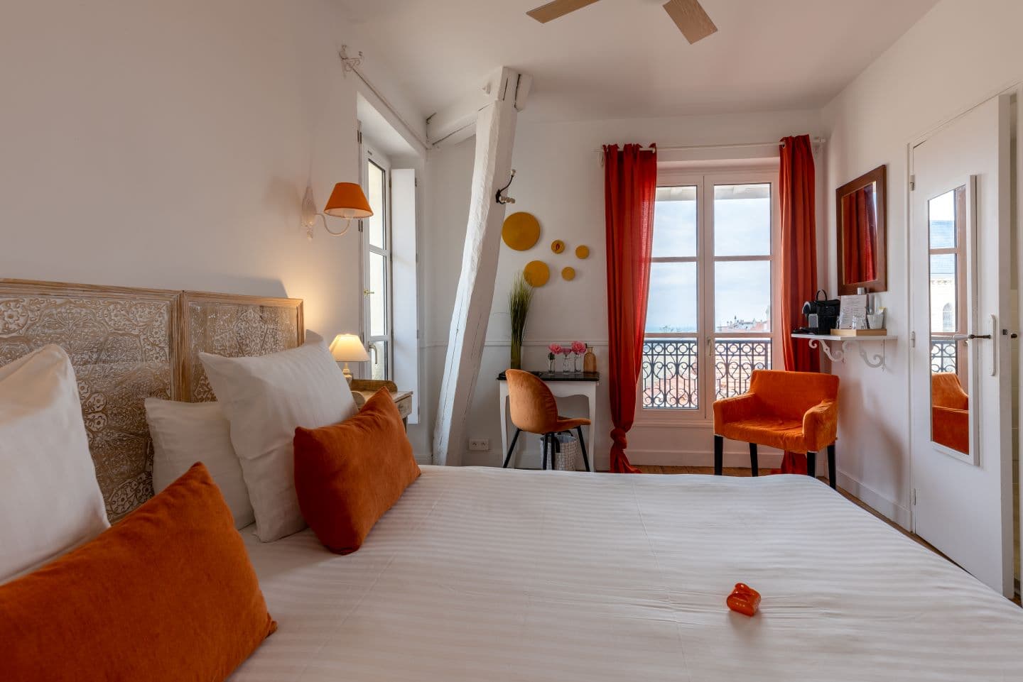 Hôtel Maison du Lierre - Biarritz - chambre supérieure aperçu océan
