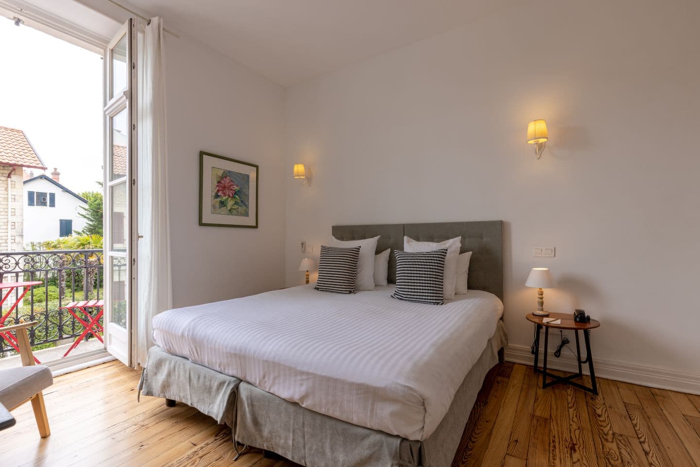 Hôtel Maison du Lierre - Biarritz - chambre supérieure balcon