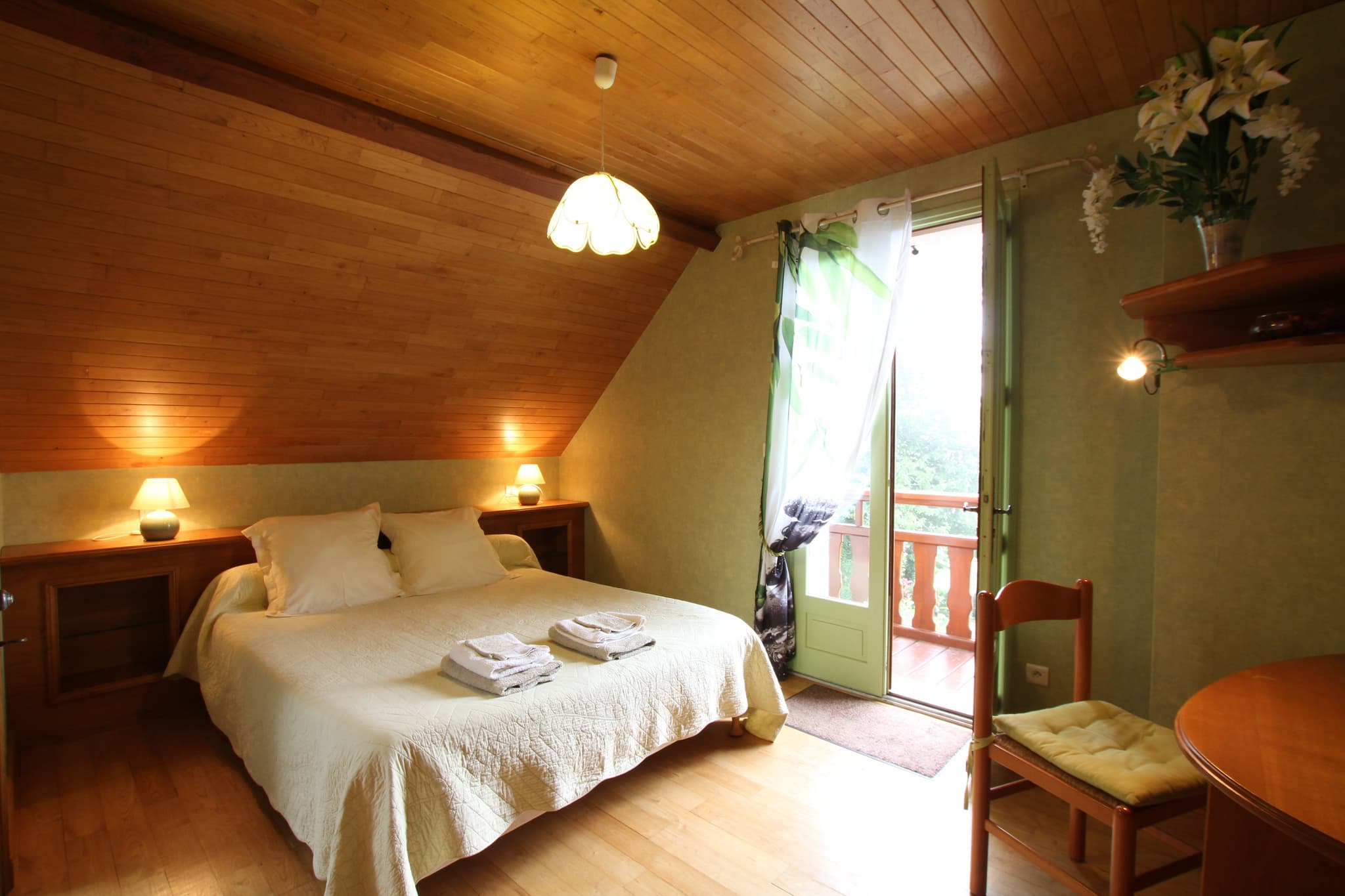 chambre verte
