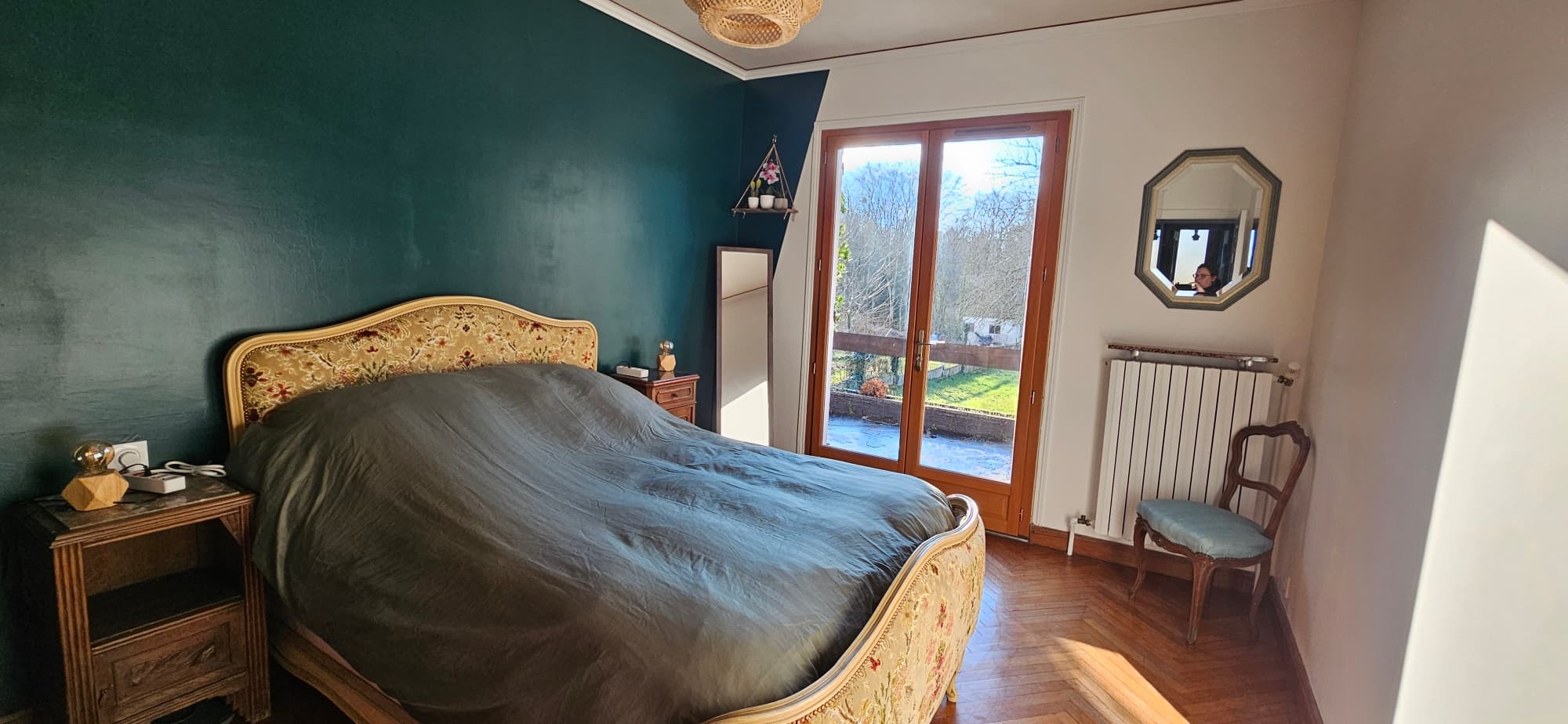 chambre vert emery