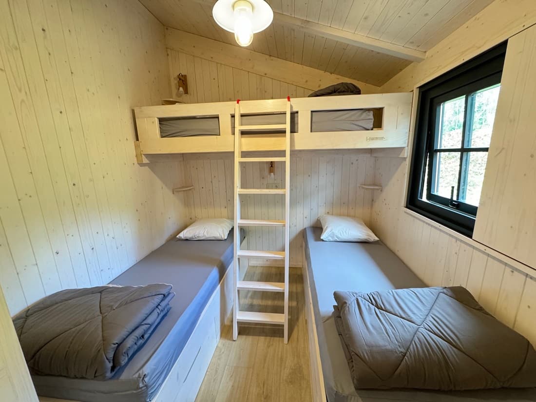 lodge-family-chambres 3 lits simples
