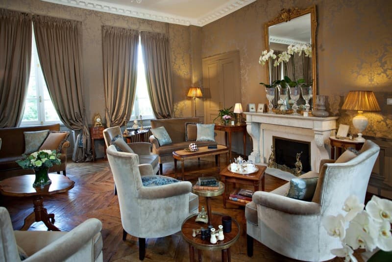 chateau-de-lalande-perigord-salon