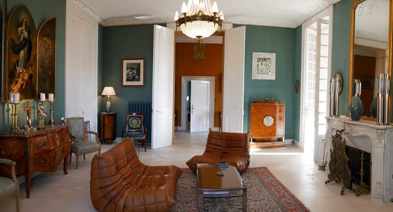 chateau de lannet salon vert
