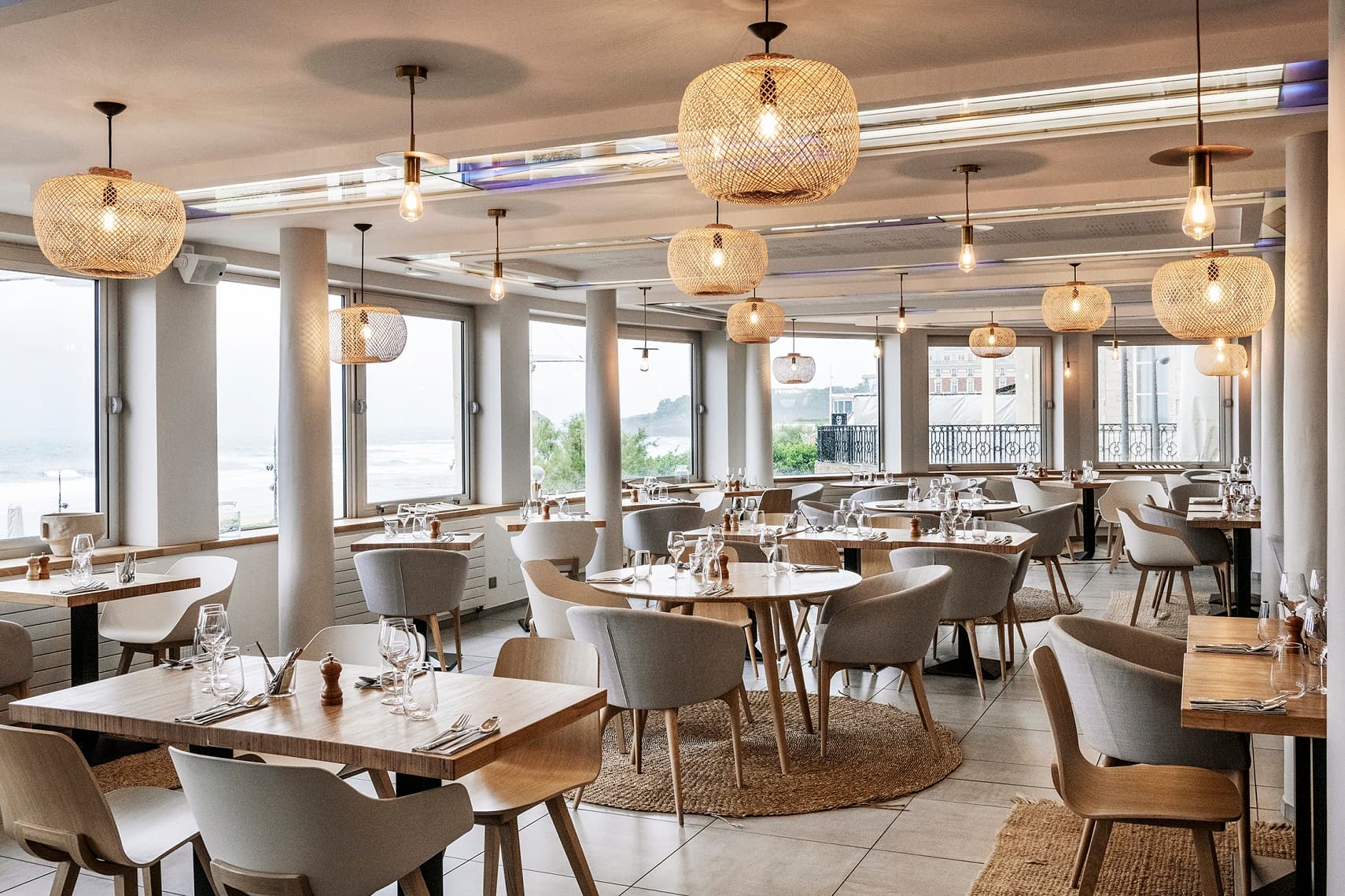 chez Eugenie biarritz vue mer