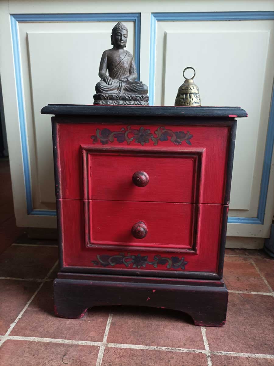 Azalide, Elisa Fave - chiffonier inspiration laque asiatique