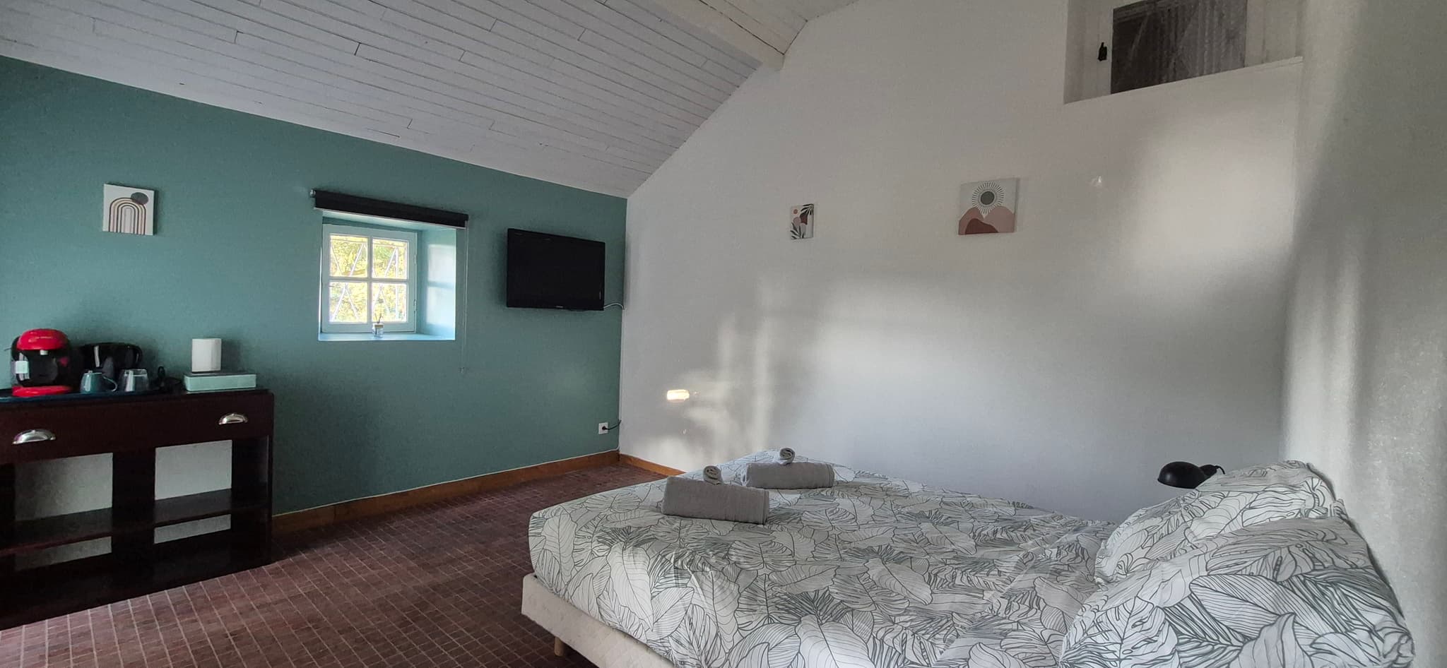vu d'ensemble de la chambre