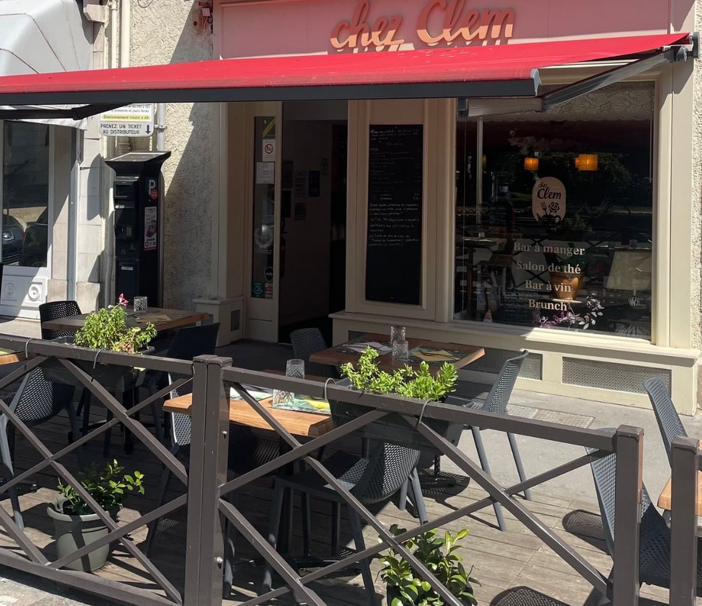 Restaurant Chez Clem - Pau - terrasse
