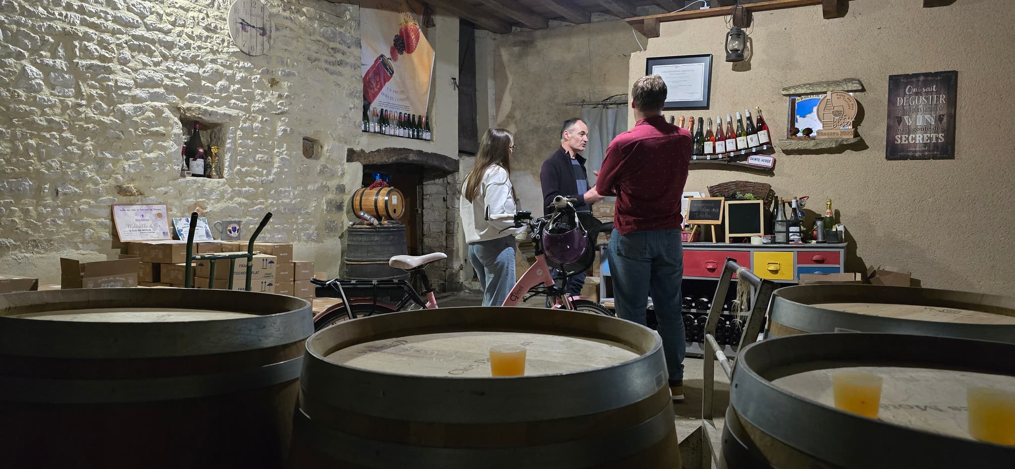 Clos moteles Viticulteur Vins degustation Ste Verge Thouarsais Deux Sevres