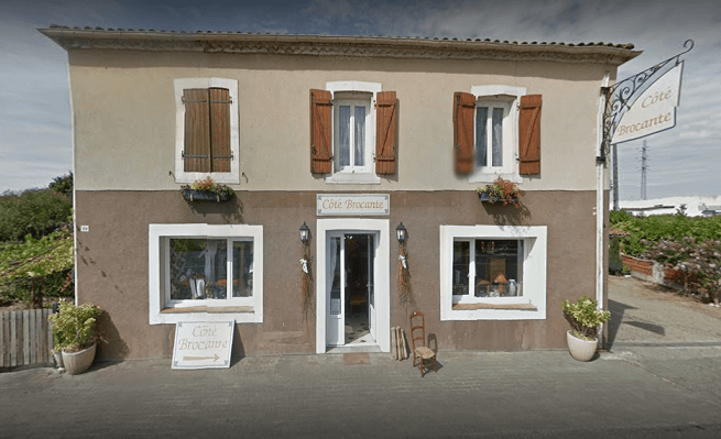 coté brocante façade