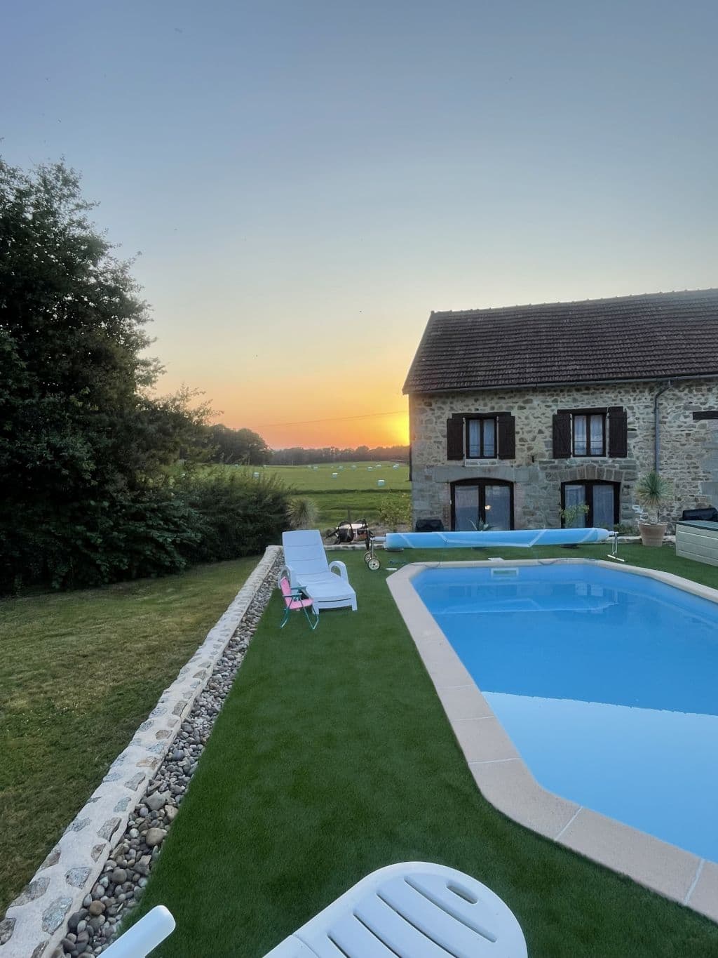 couché soleil