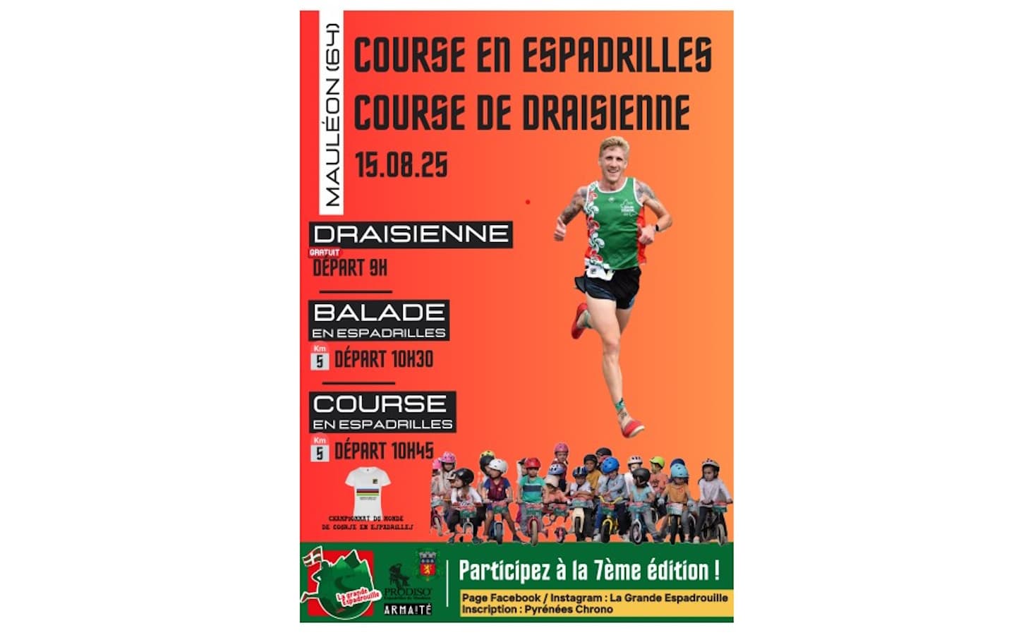 Course en espadrilles