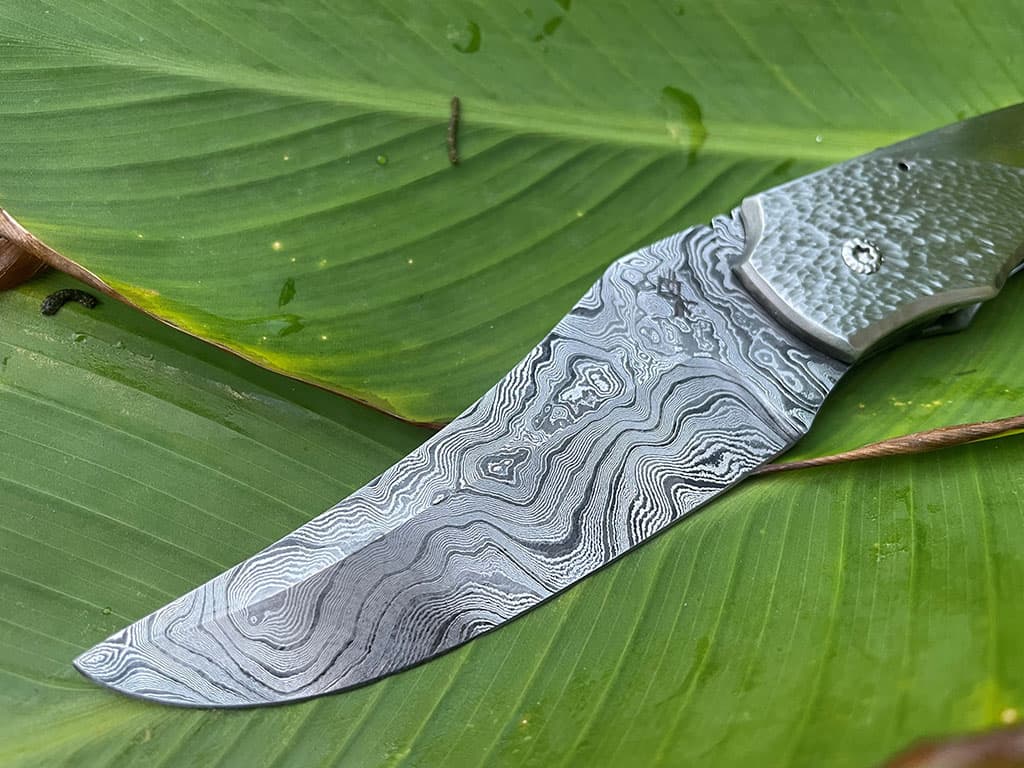 couteau damas