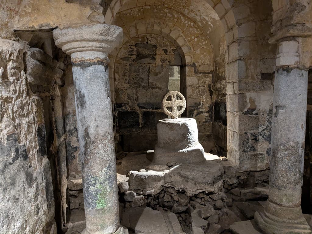 crypte édifice gallo romain