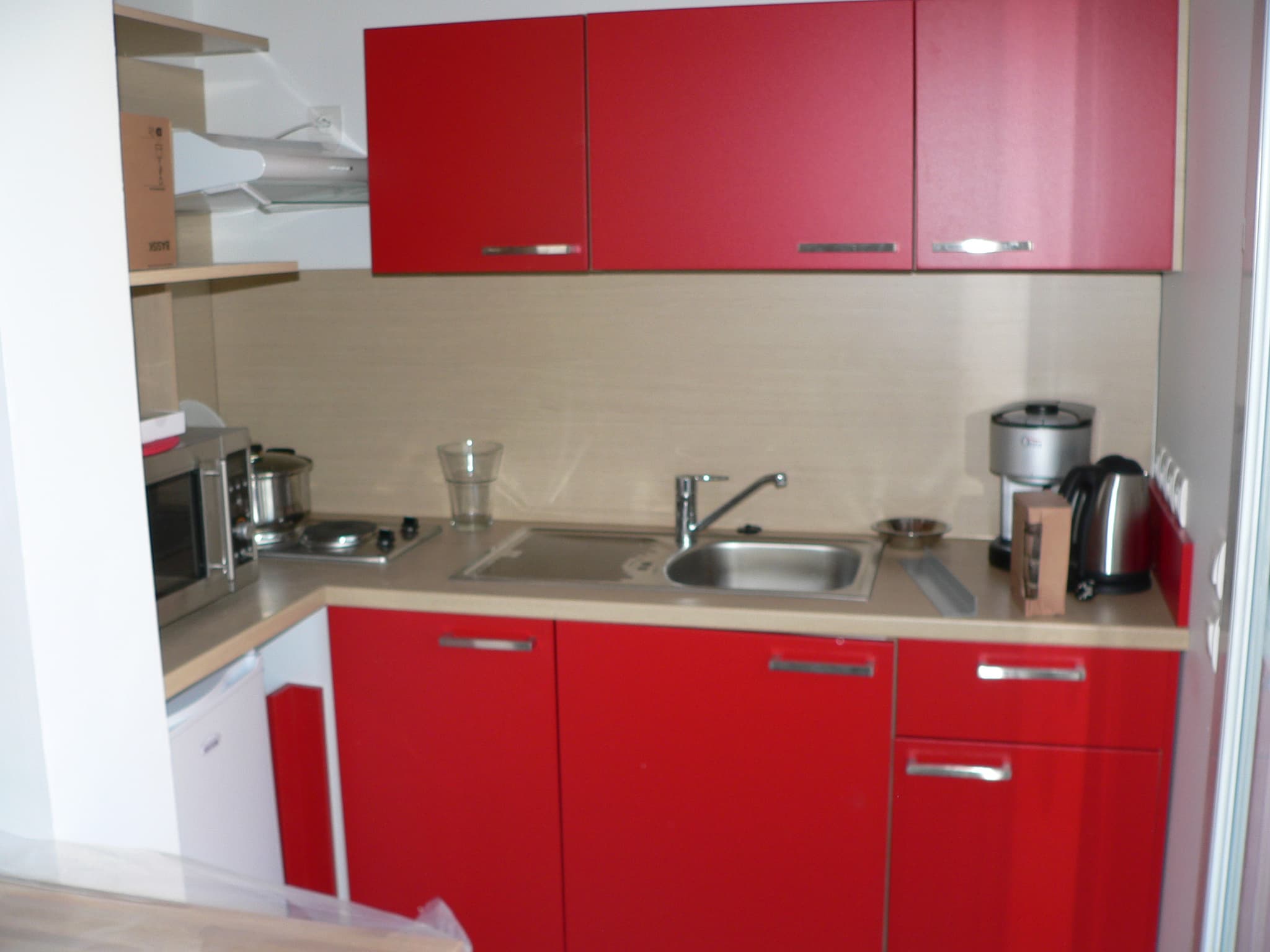 cuisine rouge