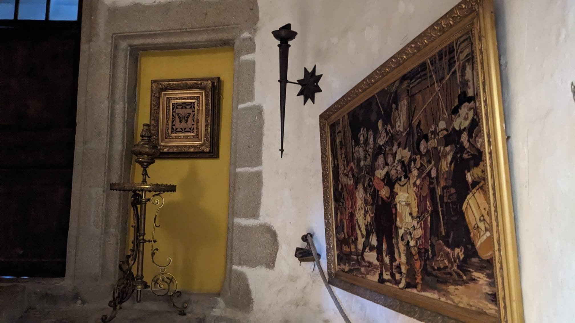 décoration de l'escalier