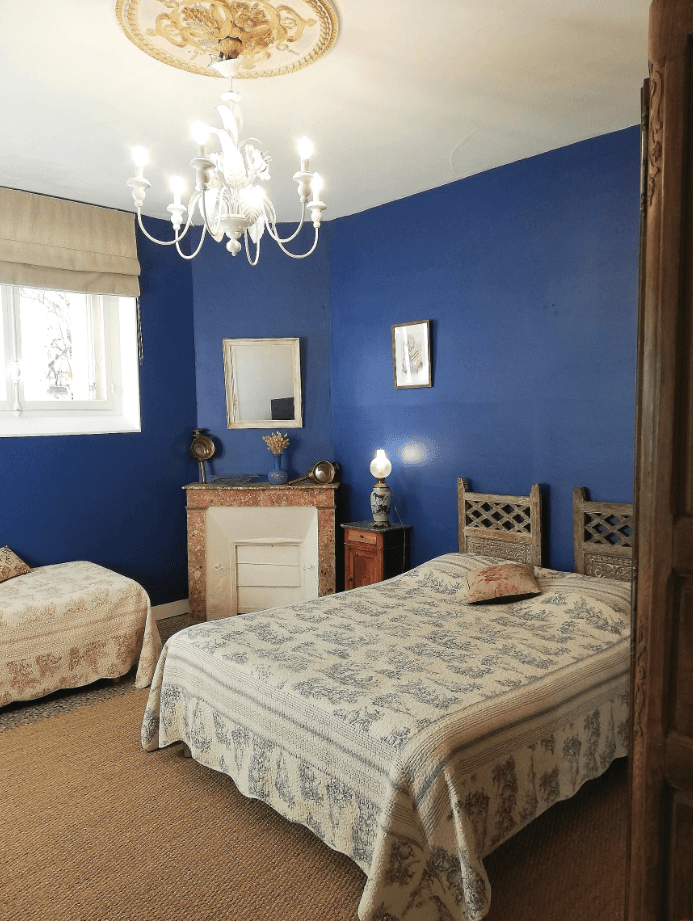 Le point d'orgue - chambre bleue