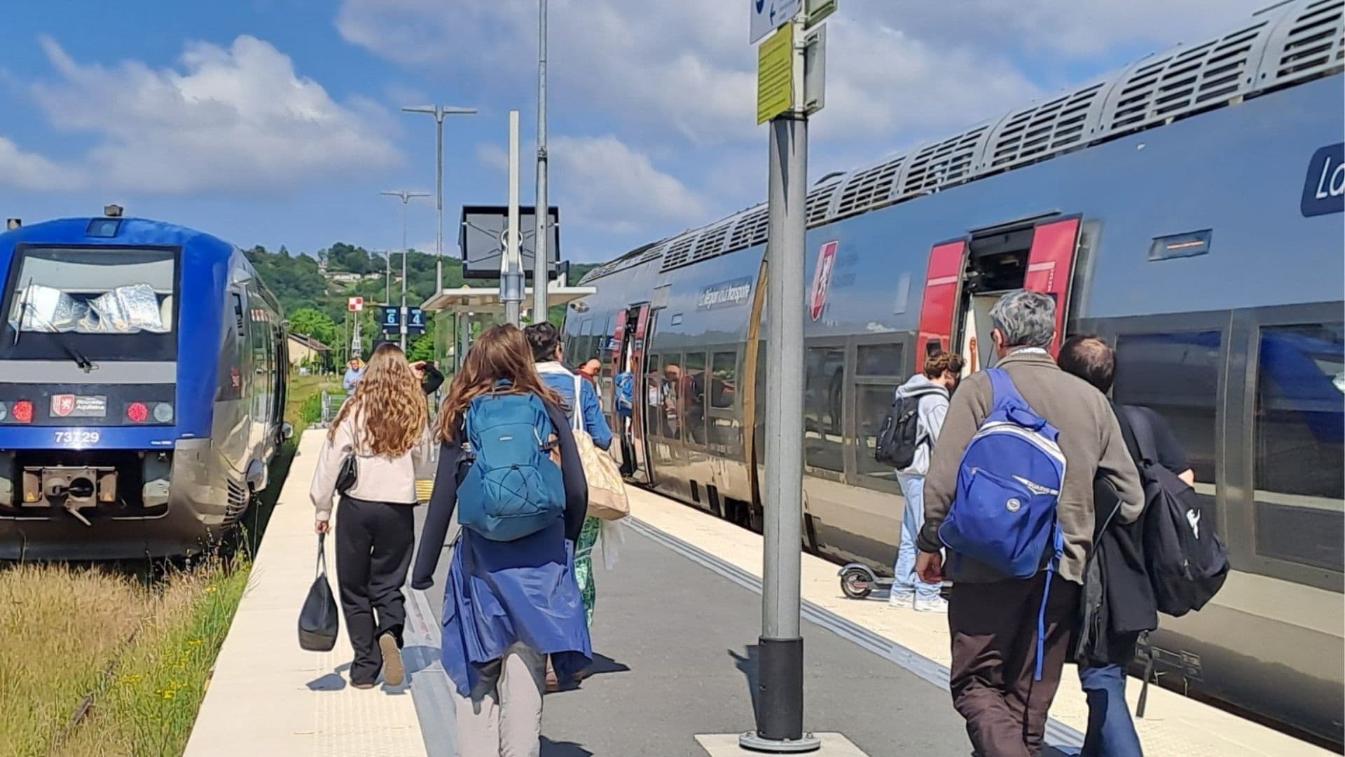 échappée ferroviaire destination Saint-Astier